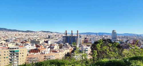View from Parc de Montjuic