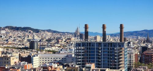 View from Parc de Montjuic