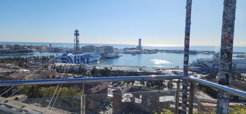 View from Parc de Montjuic